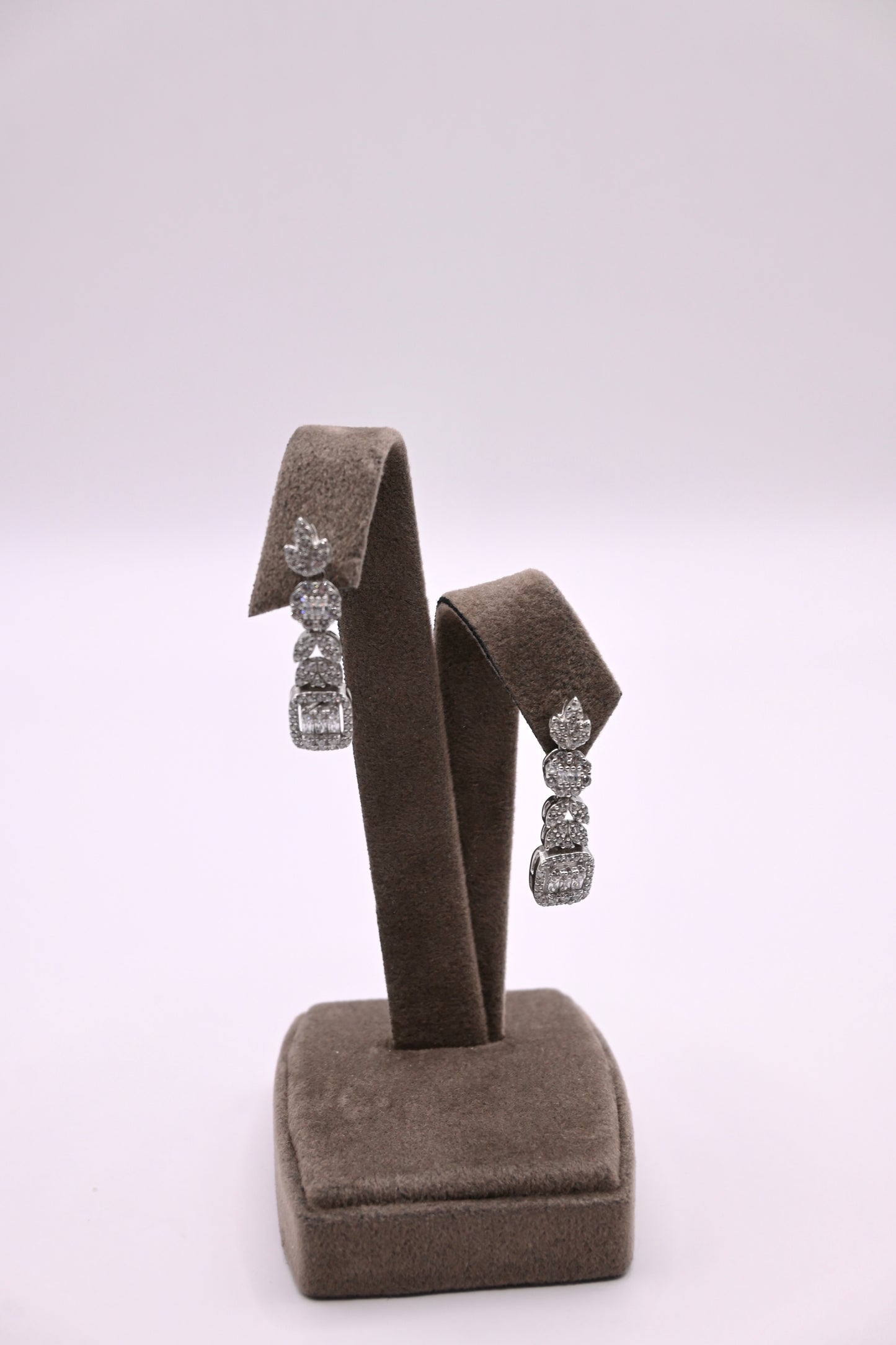 925 Ayar Gümüş Su Yolu Baget Model İthal Zirkon Taşlı Kolye, Bileklik, Küpe, Yüzük Düğün Takı Seti