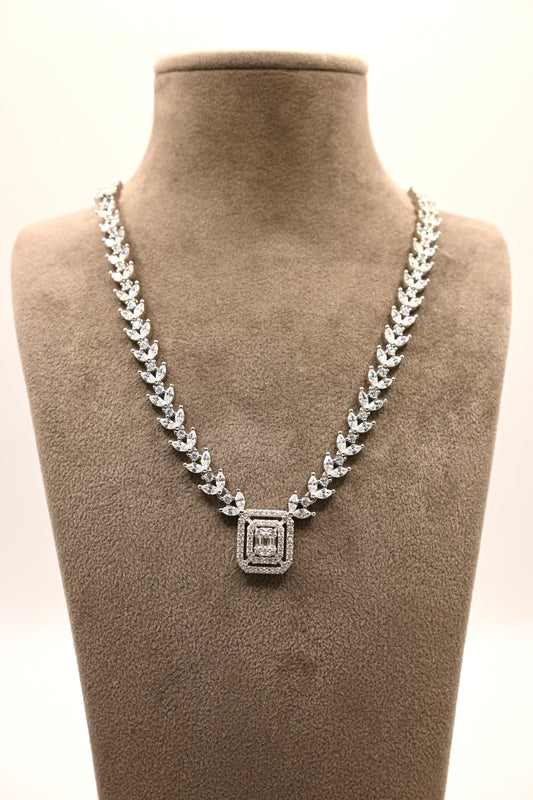 925 Ayar Gümüş Su Yolu Damla Model İthal Zirkon Taşlı Kolye, Bileklik, Küpe, Yüzük Düğün Takı Seti