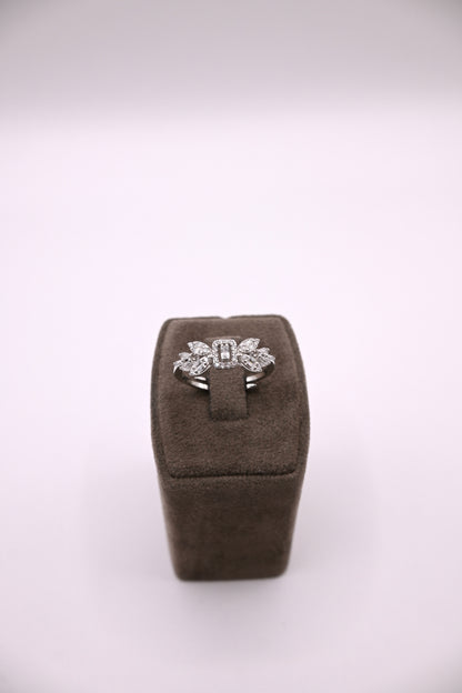 925 Ayar Gümüş Su Yolu Baget Model İthal Zirkon Taşlı Kolye, Bileklik, Küpe, Yüzük Düğün Takı Seti