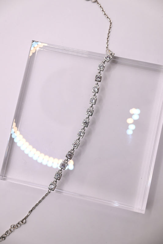 925 Ayar Gümüş Damla Kesim Model İthal Zirkon Taşlı Kolye, Bileklik, Küpe,  Düğün Takı Seti