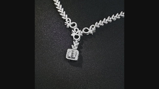 925 Ayar Gümüş Baget Zirkon Taşlı 4'lü Set